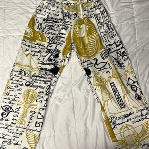 Lumber Legs Egyptian graphic pajamas